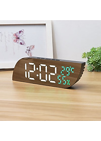 Đồng hồ LED Mặt Gương để bàn Nhiệt độ, Độ ẩm - L08