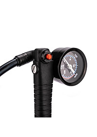 Máy bơm khí ZTTO 300PSI giảm chấn cho xe đạp MTB áp suất cao với thiết bị đo van Schrader & Presta