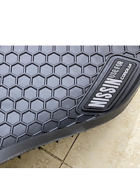 Thảm Lót Sàn Cao Su Xe Hyundai Accent 2018- 2021, 2022- Sàn Cao Su Đúc Accent Ko Mùi Mẫu Nissin chữ trắng