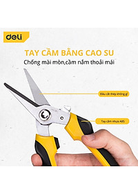 Kìm Cắt Đa Năng Deli Cao Cấp Kích Thước 8inch - Chất Liệu Chống Mòn, Gỉ - Sử Dụng Được Trên Nhiều Vật Liệu - DL2908