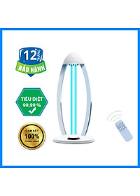 Đèn UV khử trùng, diệt khuẩn không khí chính hãng HG 38W, dùng cho phòng 60 - 120 m2
