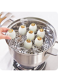 Vỉ hấp inox, Vỉ hấp xòe, Vỉ hấp gấp gọn đa năng lớn