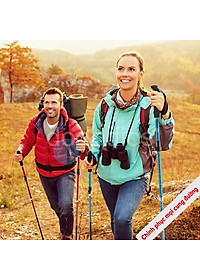 Gậy Leo Núi Hợp Kim Nhôm, siêu nhẹ 230g, gấp gọn 30cm tiện lợi đem theo đi dã ngoại, trekking, phượt - Hãng dododios
