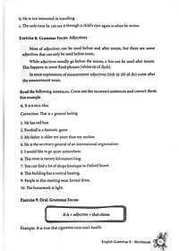 English Grammar - Ngữ Pháp Tiếng Anh 9 (Sách Bài Tập)