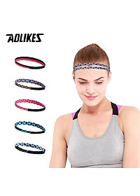 Băng Đô, Băng Trán Thể Thao Tập YOGA Cột Tóc Thấm Mồ Hôi Chống Trượt Yoga Sweatband AOLIKES YE-2102