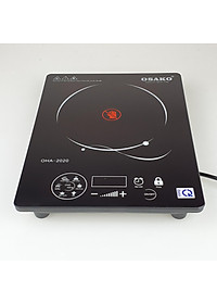 Bếp hồng ngoại 2000W mặt kính Ceramic Osako OHA-2020-Hàng chính hãng