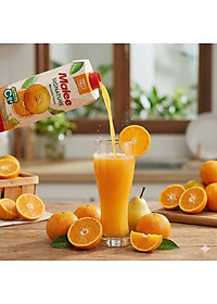 Nước Ép Hỗn Hợp Cam Với Tép Cam Và Rau Quả (Lê, Bí Đao) Hương Vị Quýt Malee Signature 1L - Nhập Khẩu Thái Lan