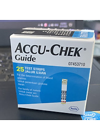 Hộp 25 Que Thử Đường Huyết ACCU-CHEK Guide