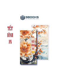 Combo 5 Cái Bao Lì Xì Thiết Kế Họa Tiết Hoa Mẫu Đơn 2025 Giấy Cứng C150 Siêu Dày Dặn - SBOOKS