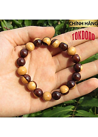 Vòng Gỗ Trắc Hai Màu TOKDODO Vân Đặc Biệt VIP ( Hàng Nguyên Khối Không Ghép )