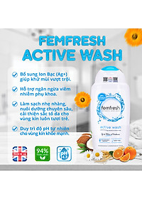 Dung dịch vệ sinh cho cả nữ và nam Femfresh Anh giúp làm sạch sẽ, thơm mát, ngăn ngừa viêm, ngứa, nấm phụ khoa - OZ Slim Store 