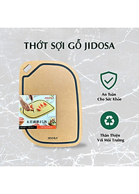 Thớt sạch sợi gỗ tự nhiên JIDOSA JD3830, an toàn, chống trầy xước , chống cong vênh dùng được trong máy rửa chén đa năng