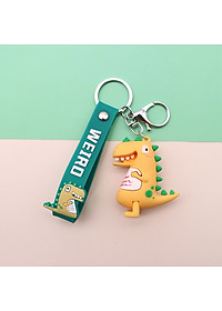 Móc khóa khủng long cute dễ thương,Móc khóa đáng yêu Lalunavn A90