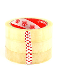 12 cuộn Băng keo trong 2.4cm 