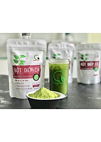 Bột Diếp Cá Sấy Lạnh Nguyên Chất Gói 100gr - Giảm mở, giảm cân, kháng viêm, hỗ trợ trĩ, táo bón