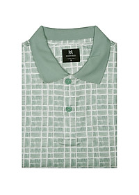 Áo Thun Nam caro Khatoco A2MN458R2-VNIN467-2604-N