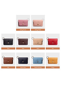 Ví Yuumy ( Thời trang nữ nắp gập cỡ nhỏ - Ví móc khóa da YMK10 )