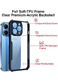 Ốp lưng chống sốc cho iPhone 14 / 14 Plus / 14 Pro / 14 Pro Max hiệu Xundd Fitted Armor Case trang bị túi khí bảo vệ góc, gờ bảo vệ camera - Hàng nhập khẩu