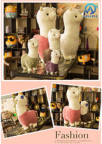 Thú Bông Lạc Đà A Đán Bá Đạo Alpaca Quà Tặng Cưng Xỉu Siêu Hot