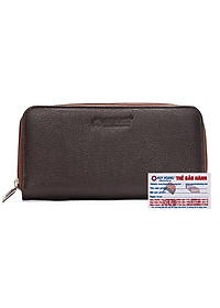 Ví Nữ Huy Hoàng HT3143 (9.5 x 19 cm) - Nâu