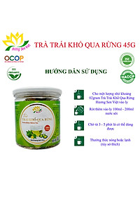(COMBO 2 HŨ) TRÀ TRÁI KHỔ QUA RỪNG HŨ 45g - HƯƠNG SEN VIỆT