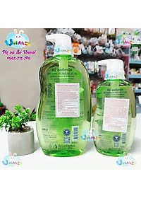 Dung Dịch Tắm Gội Toàn Thân Cho Bé Dưới 3 Tuổi D-nee - Chai 800ml (Xanh Lá)