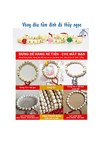 Vòng dâu tằm đính thủy ngọc - Đỏ Ruby