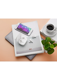 Tai nghe Bluetooth True Wireless Rapoo I300 Trắng - Hàng chính hãng