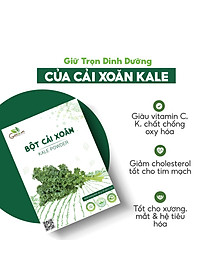 Bột cải xoăn Kale nguyên chất Goce - 60g (20 gói x 3g)