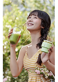 Máy Sinh Tố Cầm Tay Bear LLJ-E03F1 Dung Tích 300 ML Công Suất 50 W - Hàng Nhập Khẩu