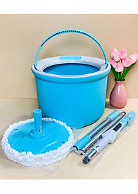 Bộ Cây Lau Nhà Huyền Thoại Xoay Tay Lock&Lock ETM440 - Hàng Chính Hãng