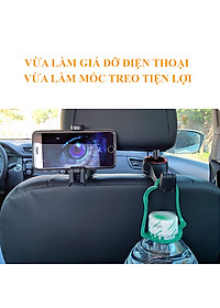 Móc treo đồ ô tô, móc gài ghế sau tiện lợi