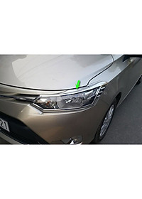 Ốp Viền Đèn Pha, Hậu Mạ Crom Dành Cho Xe Ô Tô Toyota Vios 2013-2017