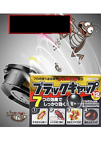 Combo 12 Viên Diệt Gián Nhật Bản Mùi Hương Dễ Chịu, Hiệu Quả Nhanh Chóng Tặng Kèm Khăn Lau Tay PaKaSa - Nội địa Nhật