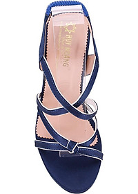 Giày Sandal Nữ Cao Gót Huy Hoàng HT7058 - Xanh