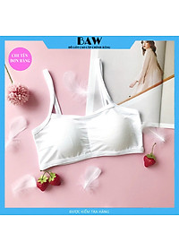 Áo Ngực Nữ, Áo Bra Trắng Học Sinh Cotton Có Đệm Mặc Thoáng Mát Thương Hiêu BAW mã AHS1 Áo Ngực Nữ, Áo Bra Trắng Học Sinh Cotton Có Đệm Mặc Thoáng Mát Thương Hiêu Baw Mã Ahs1