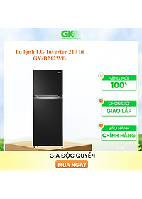 Nơi bán Tủ lạnh LG Inverter 217 lít GV-B212WB