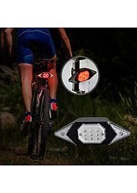 Đèn LED Xi Nhan Không Dây Rẽ Trái Phải Gắn Đuôi Xe Đạp Điều Khiển Không Dây Từ Xa Sạc Điện USB Mai Lee