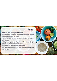 Đĩa Sâu Thủy Tinh Luminarc Precious 20cm đựng thức ăn, kháng vỡ, chịu nhiệt - Bộ 3 đĩa - Q1664