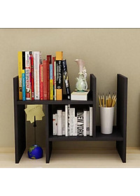 Kệ sách gỗ để bàn - Tủ,kệ sách mini - Giao màu sắc ngẫu nhiên 