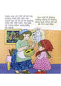 Sách Bé Tập Kể Chuyện - Cô Bé Quàng Khăn Đỏ