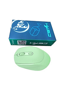 Chuột không dây HXSJ M107 wireless 2.4Ghz  sạc pin, chồng ồn, DIP1600 chuyên dùng cho máy tính, laptop, tivi - Hàng chính hãng