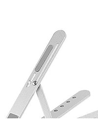 Giá Đỡ Laptop Bằng Hợp Kim Nhôm Chắc Chắn Hỗ Trợ Tản Nhiệt, Có Thể Gấp Gọn, Chỉnh Độ Cao Theo Nhu Cầu Sử Dụng GD02 Hàng Chính Hãng