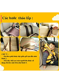 Ghé ngồi phụ  an toàn cho bé trên xe hơi, xe ô tô
