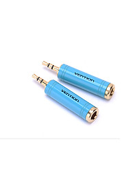 Đầu chuyển đổi Audio 3.5mm (M) sang 6.5mm (FM) Vention VAB-S04-L - hàng chính hãng