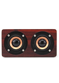 Loa gỗ bluetooth hifi super bass stereo speaker gắn thẻ nhớ g4