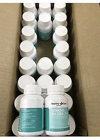 Viên uống bổ não Ginkgo Biloba Healthy Care Úc 2000 (MẪU MỚI 2020) lọ 100 viên