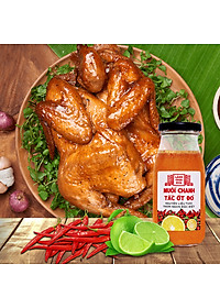 Đặc Sản Phan Thiết - MuốI ỚT Đỏ Chanh TắC Cao Cấp Làng Chài Xưa, Nguyên Liệu Tươi, Thơm Ngon Đặc Biệt, Chai Thủy Tinh 300Gr