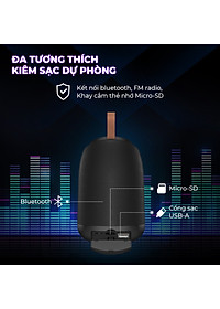 Loa Bluetooth di động Energizer Kiêm Sạc Dự Phòng BTS 061 - Hàng Chính Hãng