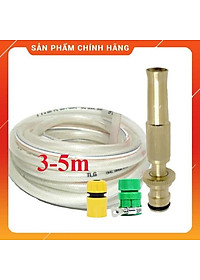 ️ Bộ dây vòi xịt nước rửa xe, tưới cây , tăng áp 3 lần, loại 3m, 5m 206587Pcút sập+ túi đựng bút